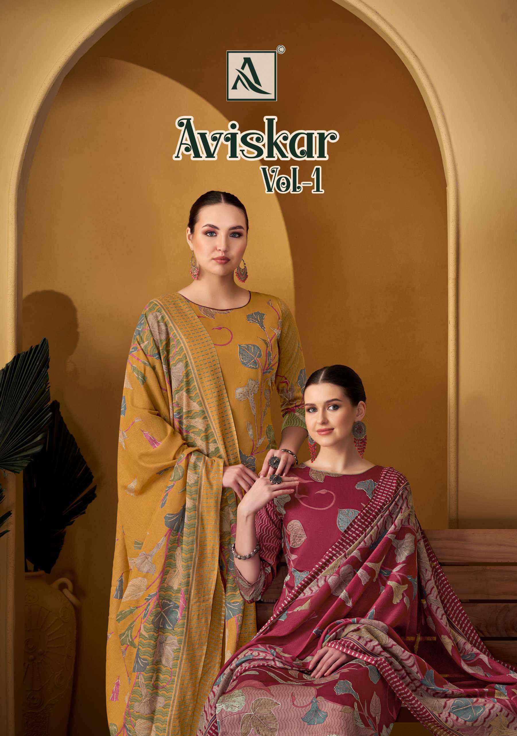 Alok Aviskar Jam Cotton Dress Material (4 pcs Catalogue)