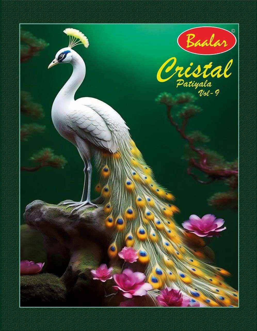 Baalar Cristal Patiyala Vol-9 Cotton Dress Material (15 pcs Catalogue)