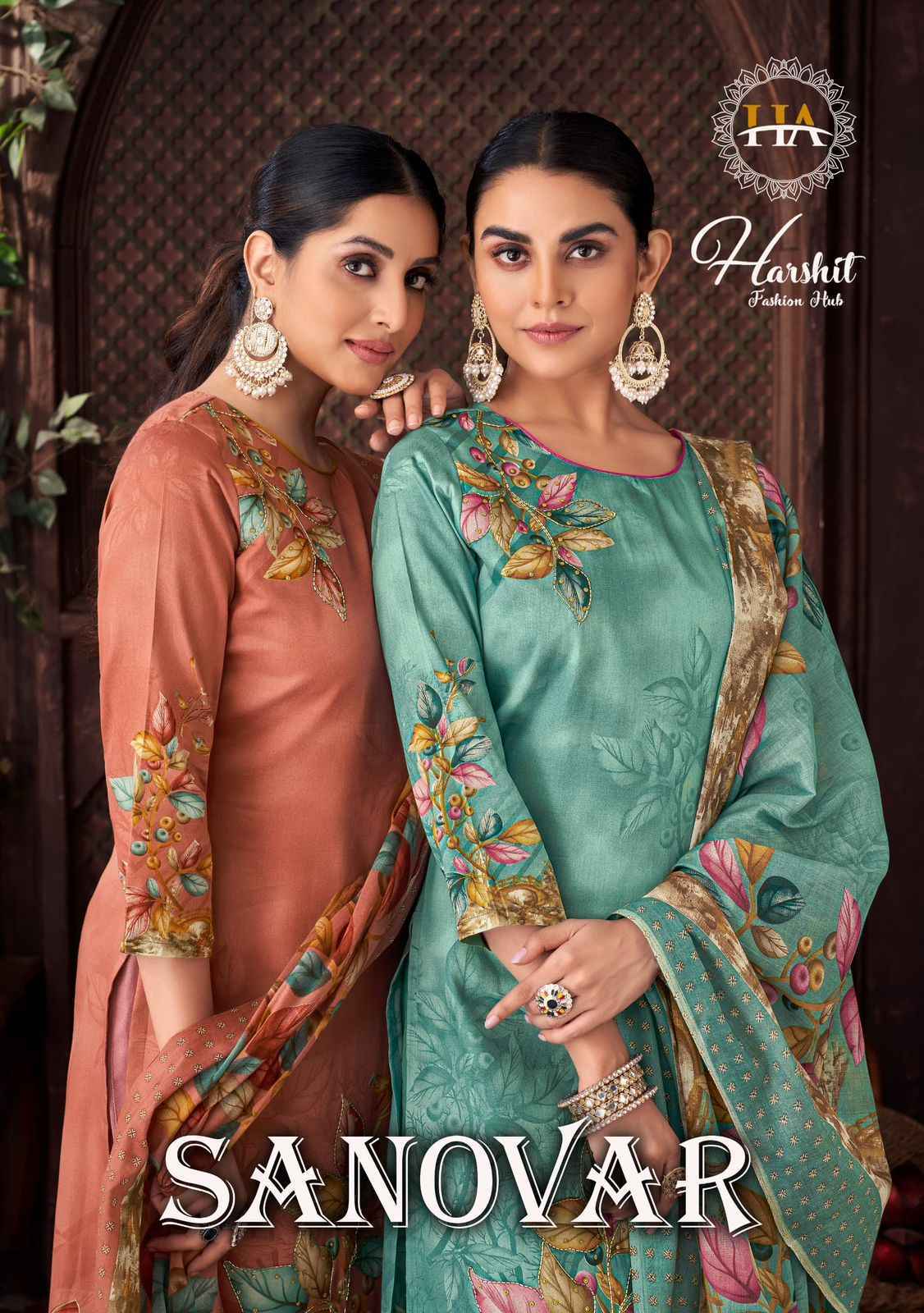 Harshit Fashion Sanovar Zam Cotton Dress Material (6 pcs Catalogue)