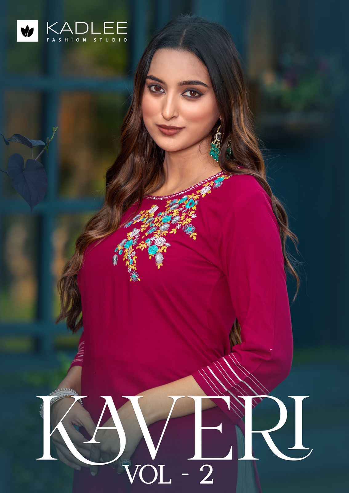 Kadlee Kaveri Vol-2 Heavy Rayon Kurti With Pant (6 Pc Catalouge)