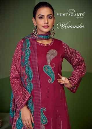 Mumtaz Arts Anamika Jam Silk Dress Material (4 pcs Catalogue)