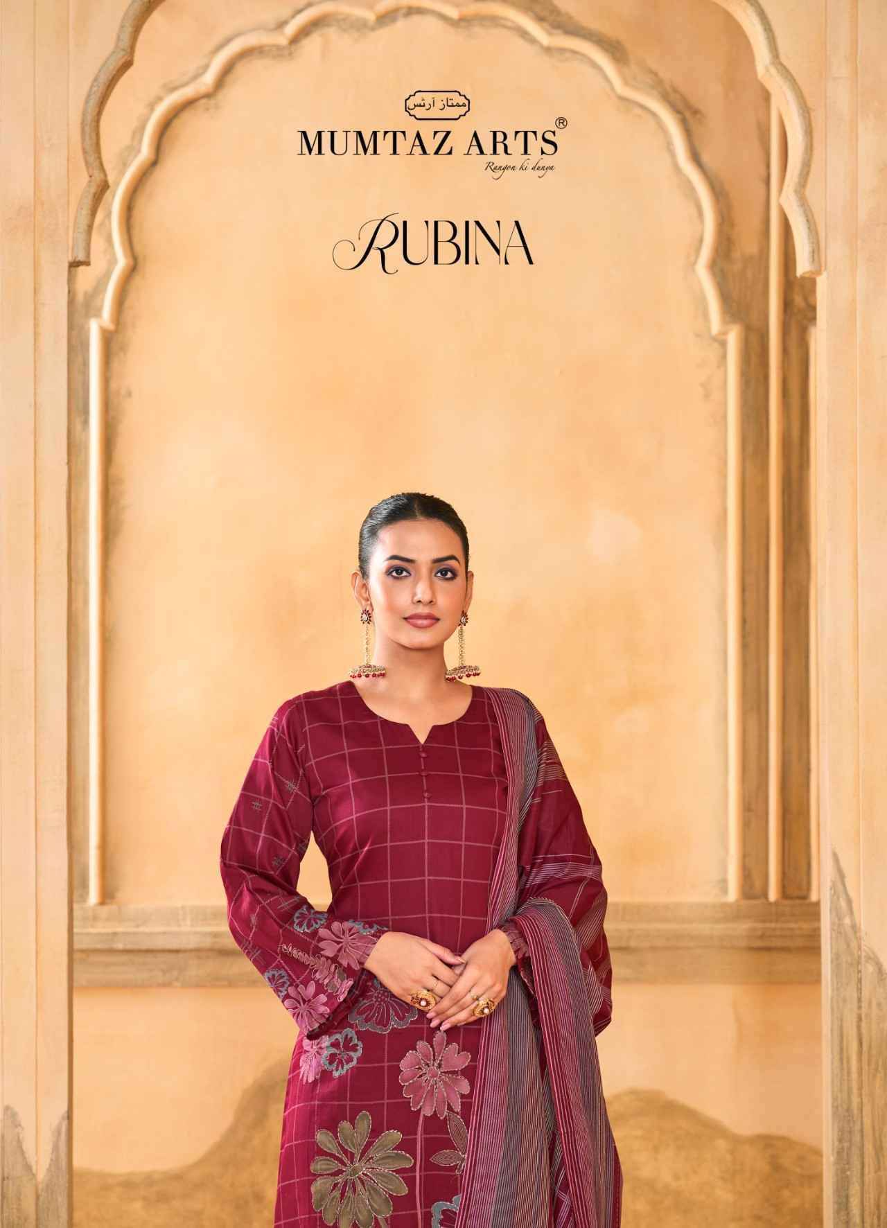 Mumtaz Arts Rubina Jam Silk Dress Material (4 pcs Catalogue)