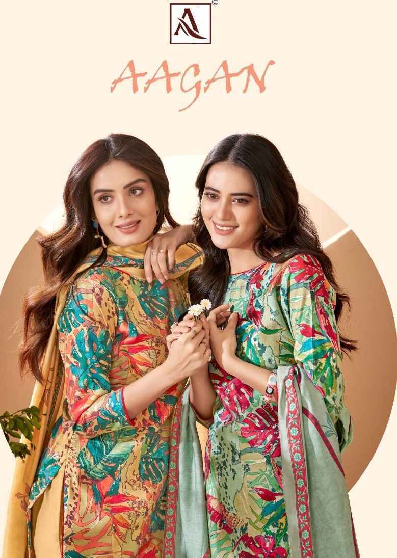 Alok Aagan Viscouse Mudaal Dress Material (6 pcs Catalogue)