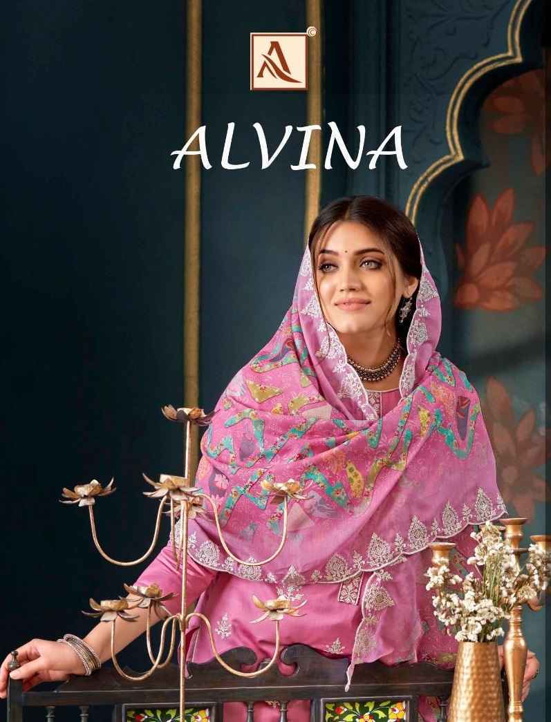 Alok Alvina Edition 2 Zam Cotton Dress Material 6 pcs Catalogue