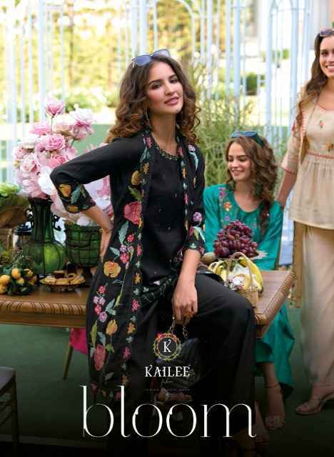 Kailee Fashion Bloom Viscouse Readymade Dress (4 pcs Catalogue)