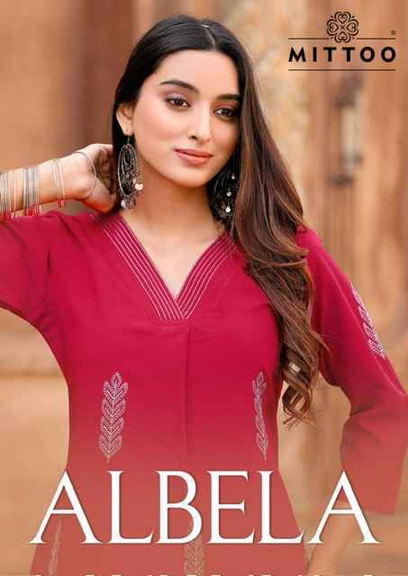 Mittoo Albela Rayon Kurti With Bottom (6 pcs Catalogue)