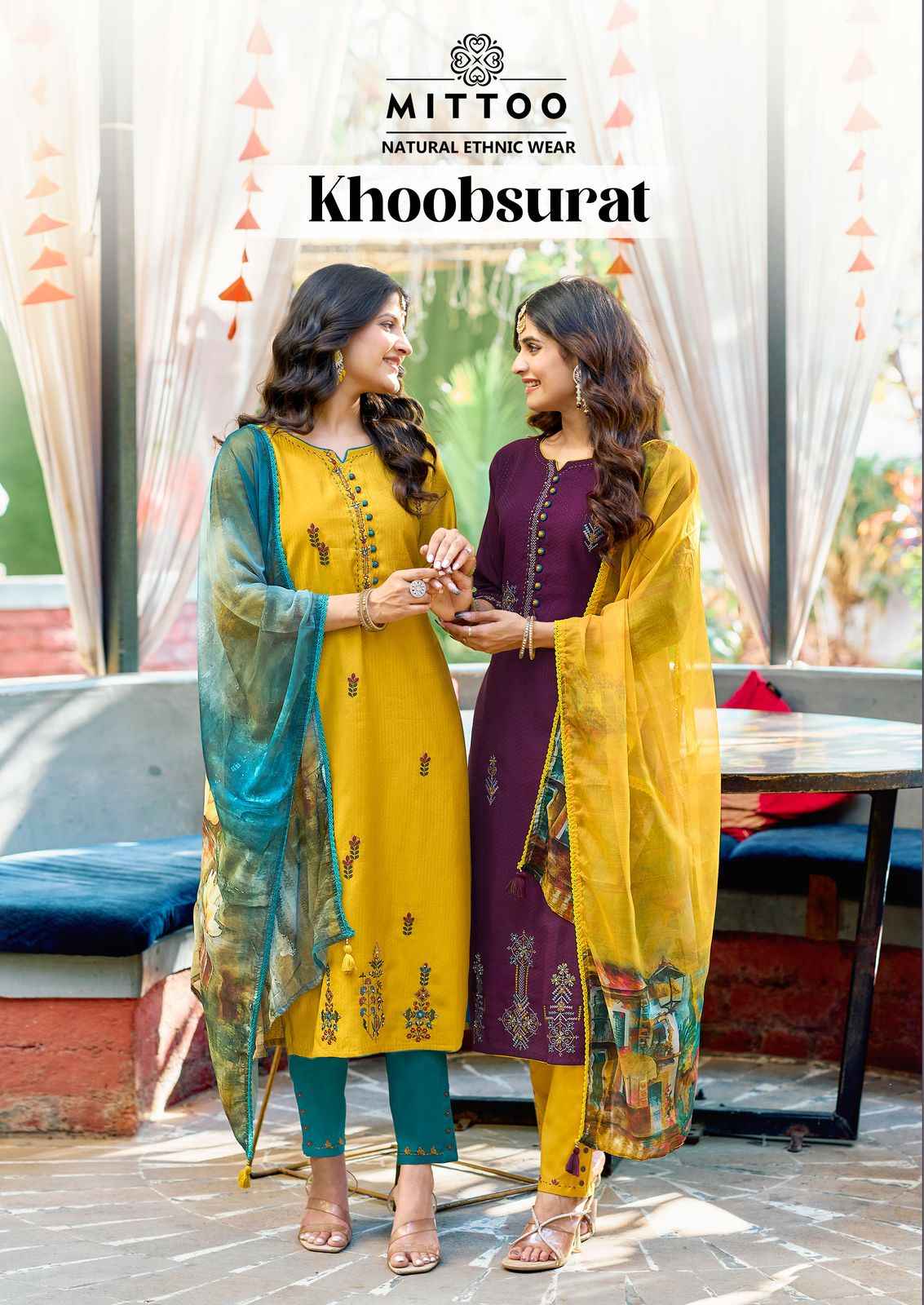 Mittoo Khoobsurat Viscose Readymade Suit (6 pcs Catalogue)