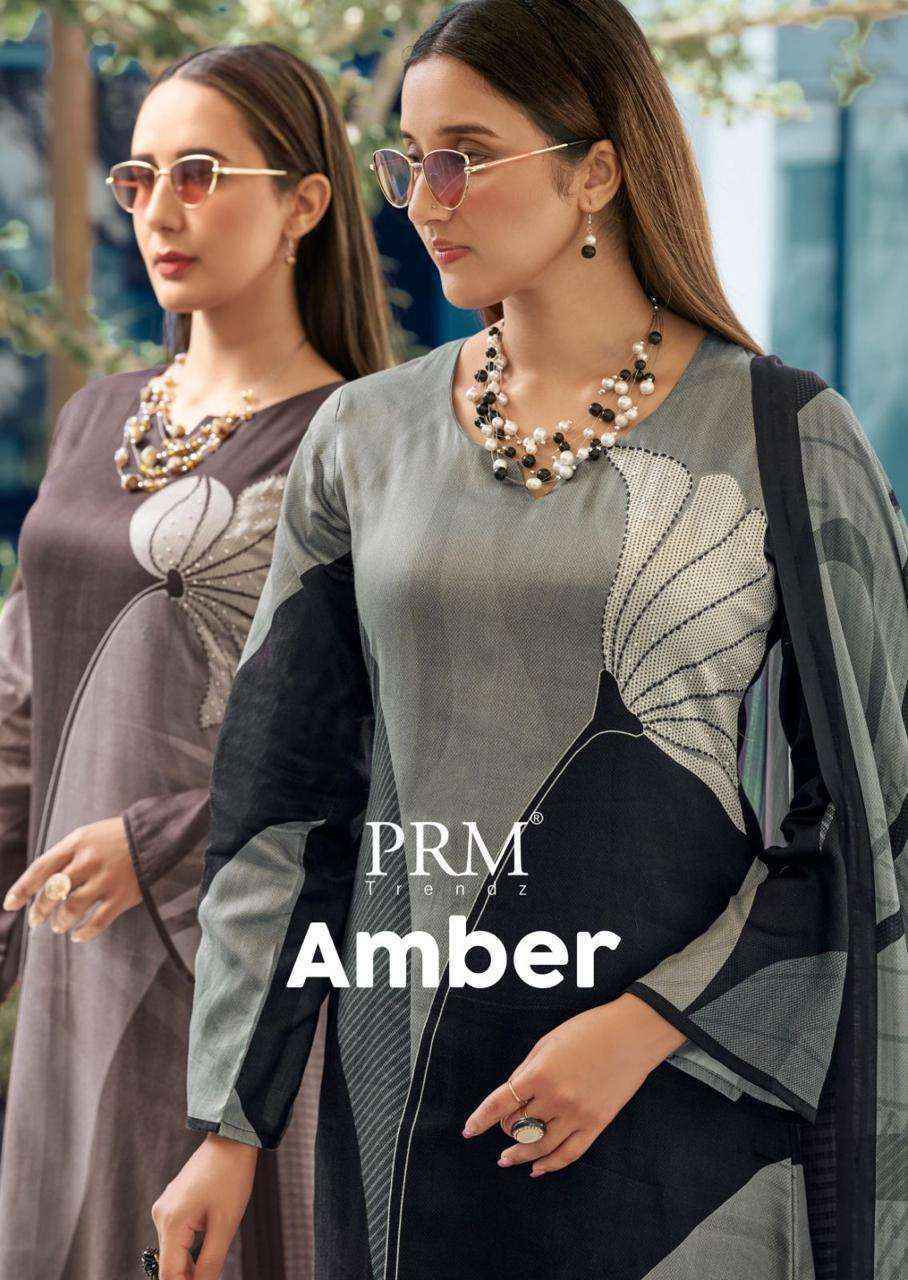 PRM Trendz Amber Jam Cotton Dress Material (6 pcs Catalogue)