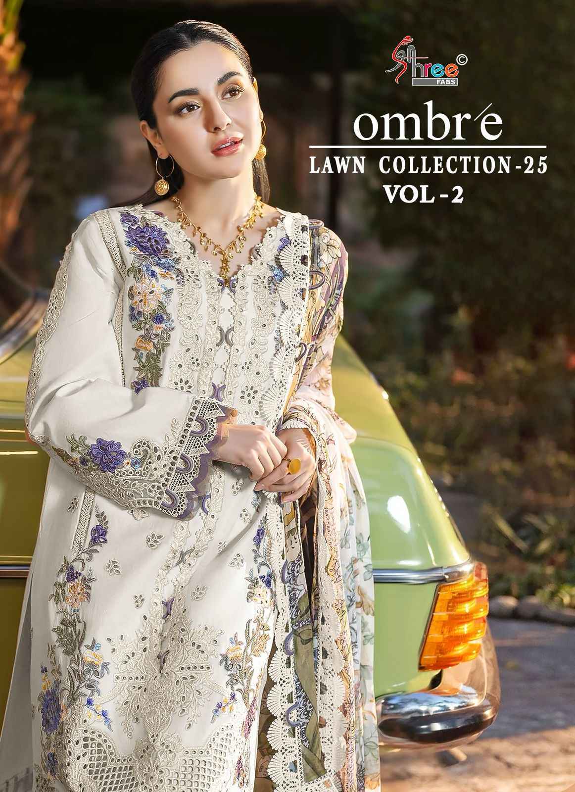 Shree Fabs Ombre 25 Vol-2 Cotton Dress Material (3 pcs Catalogue)