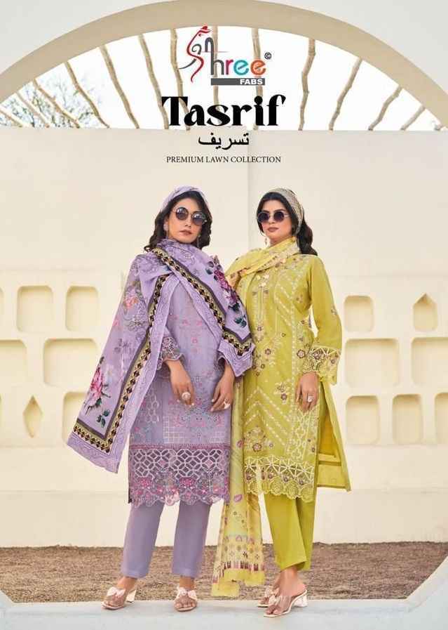 Shree Fabs Tasrif Cotton Dress Material (6 pcs Catalogue)