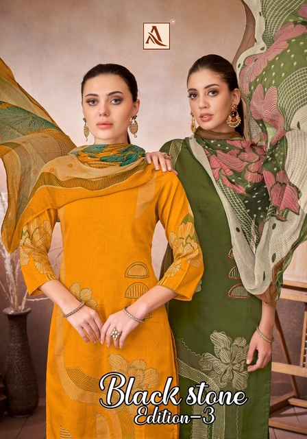 Alok Kajal Zam Dress Material 4 pcs Catalogue