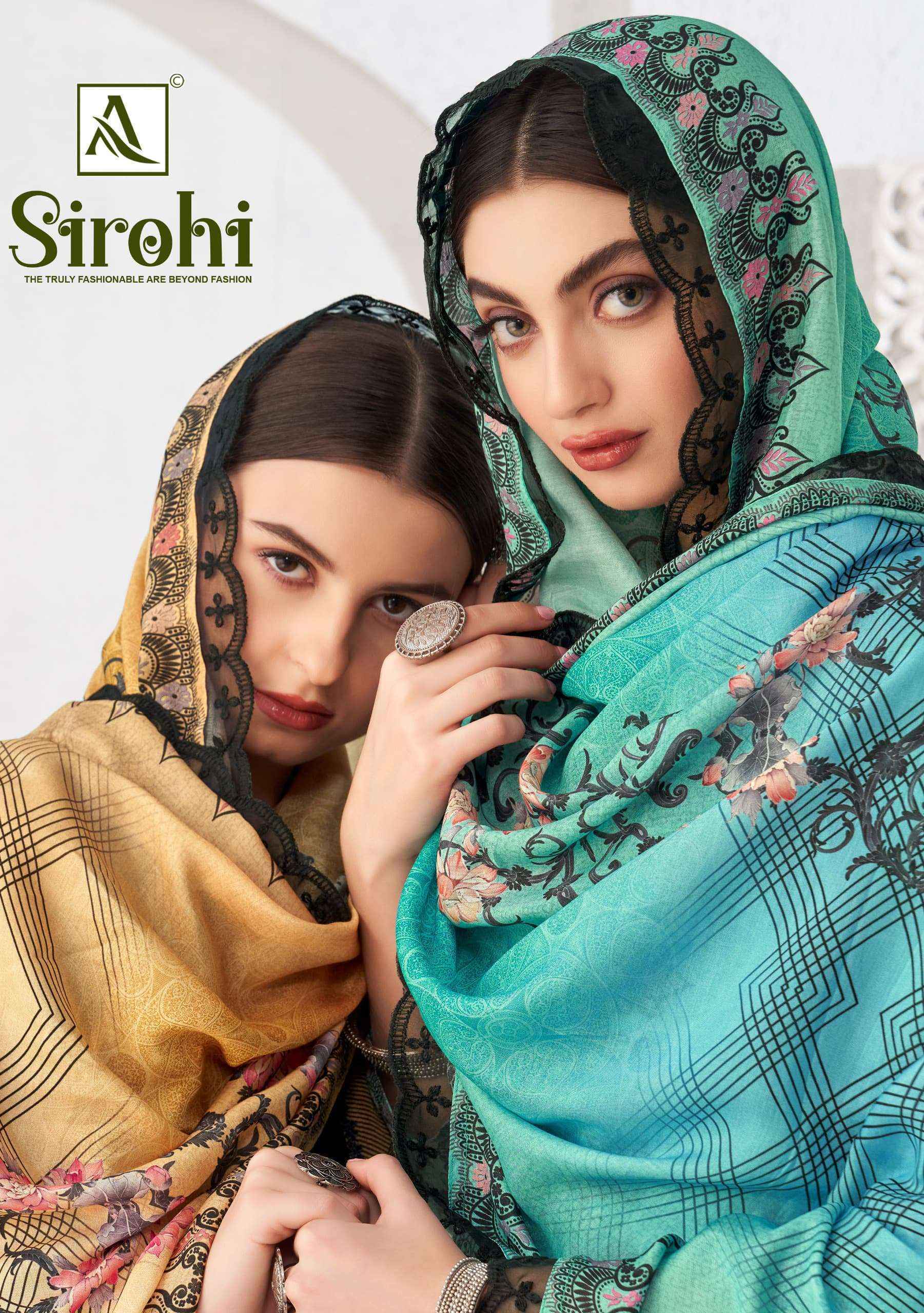 Alok Sirohi Viscouse Dress Material (4 pcs Catalogue)