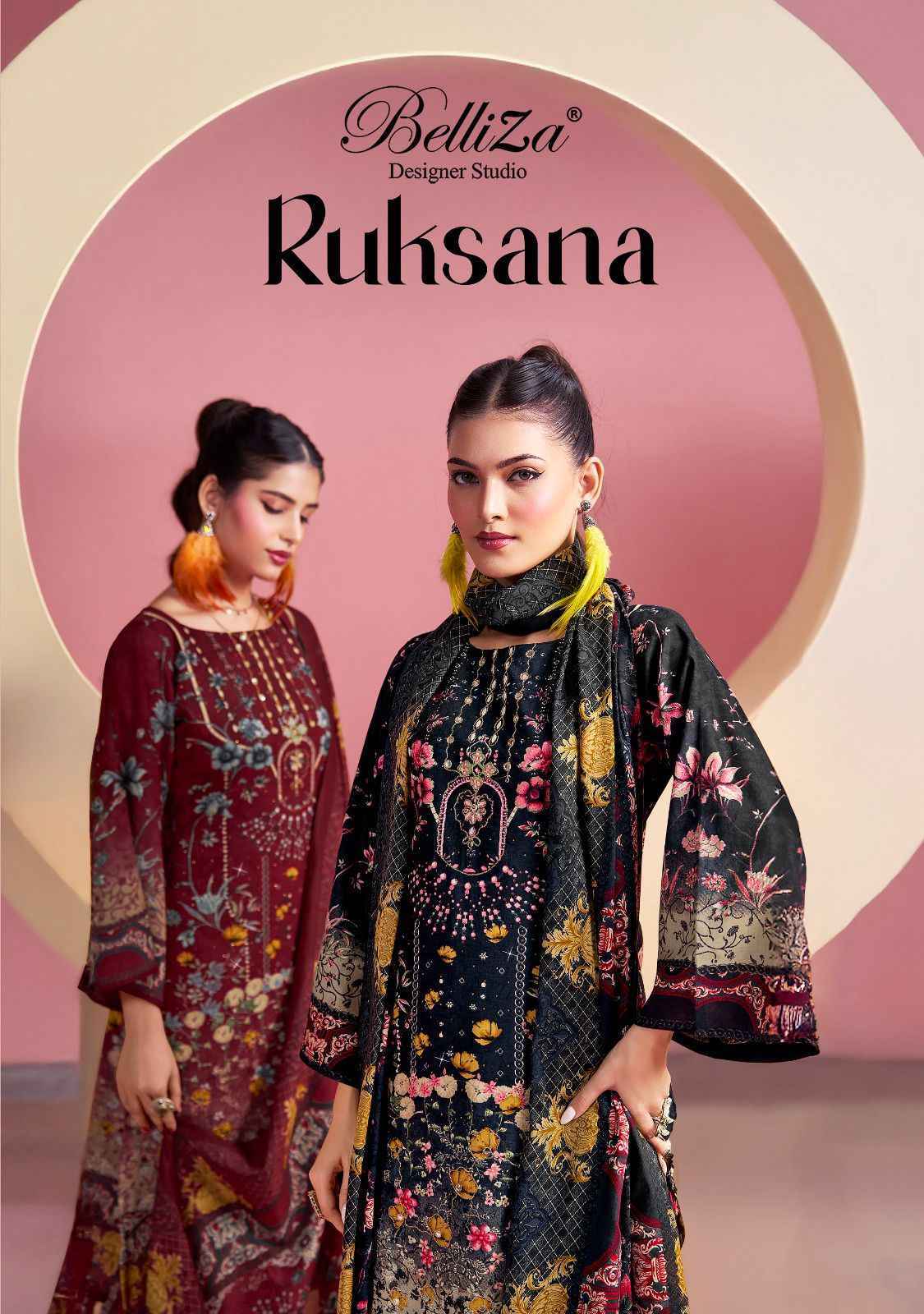 Belliza Ruksana Cotton Dress Material (6 pcs Catalogue)