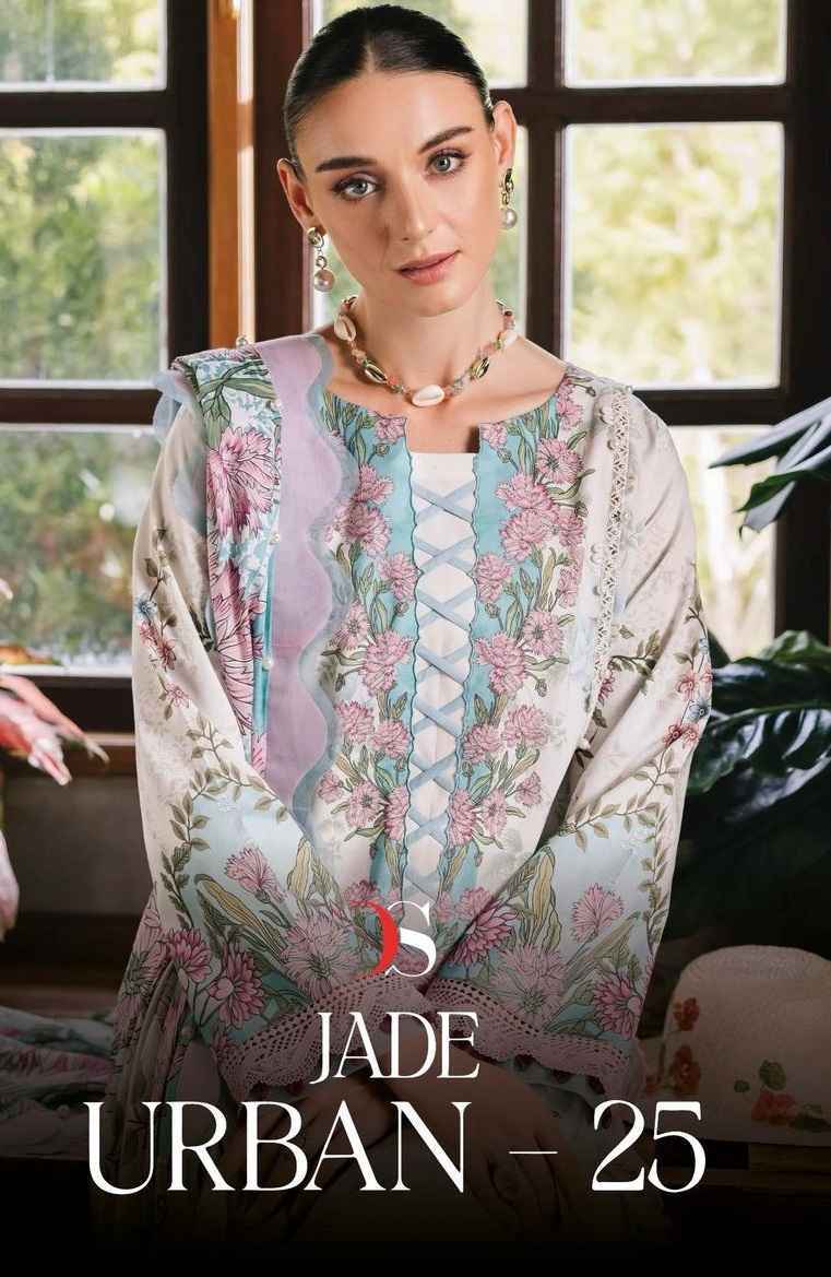 Deepsy Jade Urban Vol-25 Cotton Dress Material (8 pcs Catalogue)