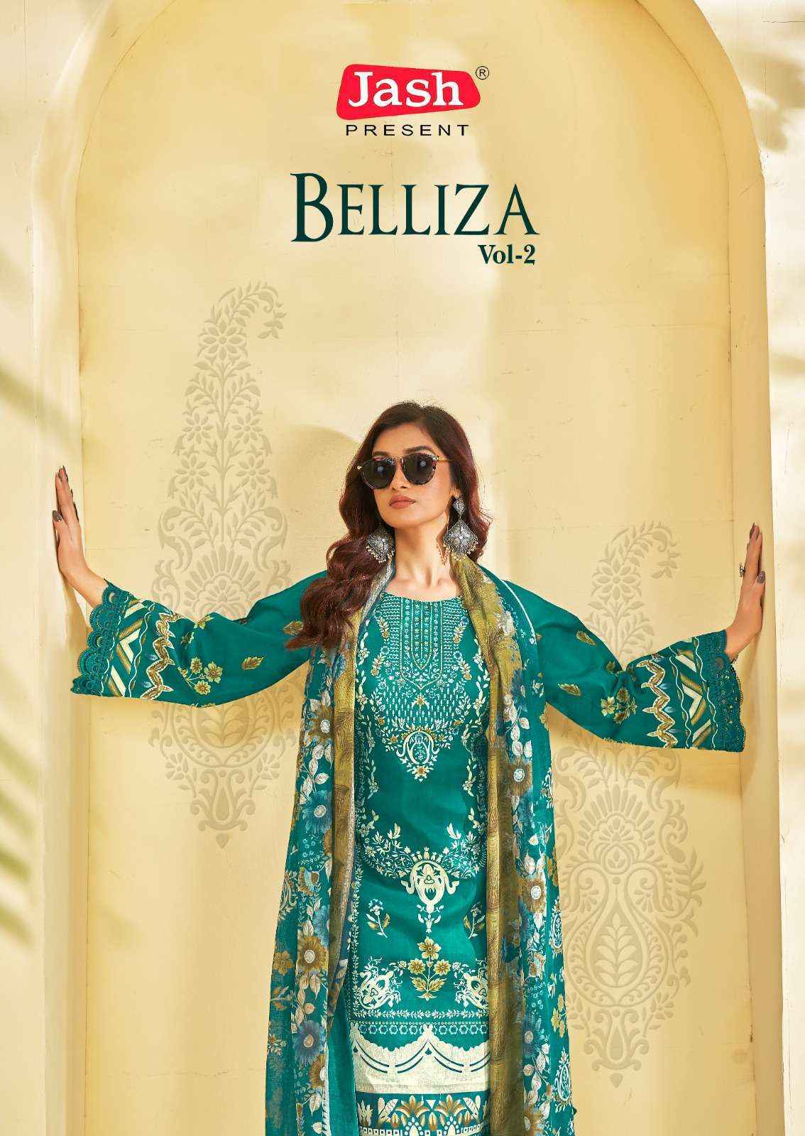 Jash Belliza Vol-2 Cotton Dress Material (10 pcs Catalogue)