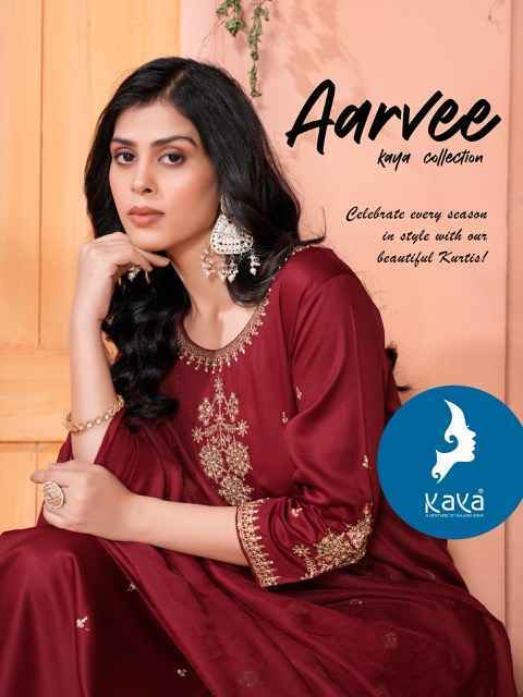 Kaya Aarvee Gaji Silk Readymade Suit (6 pcs Catalogue)