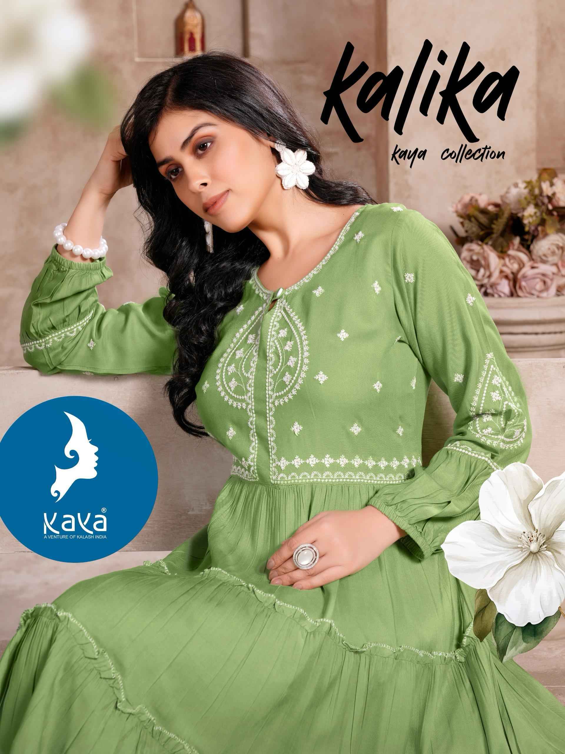 Kaya Kalika Rayon Kurti (6 pcs Catalogue)