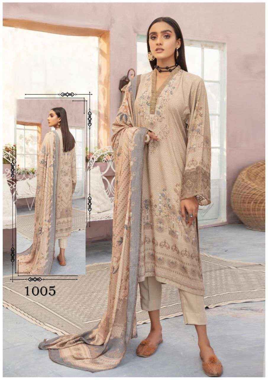 House Of Twist Gazal Vol-2 Pure Cotton Dress Material (06 Pc Catalog)