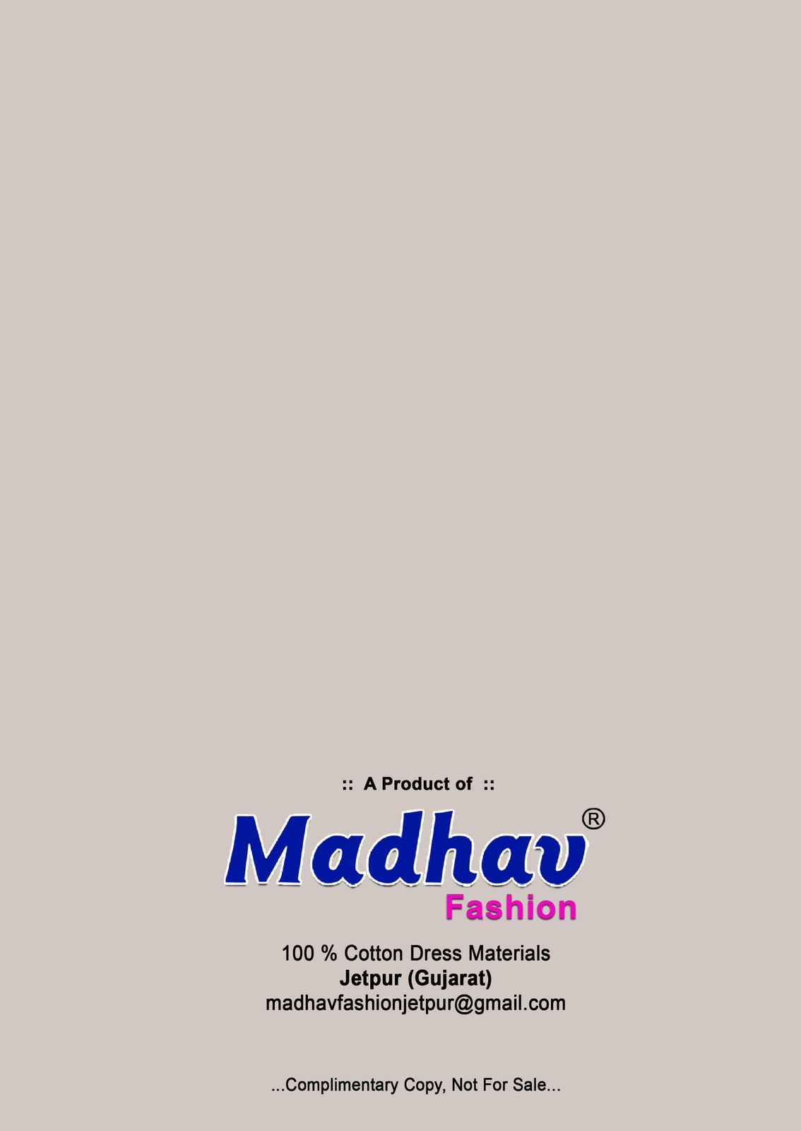 Madhav Fashion Riwaaz Vol-8 Lawn Cotton Dress Material (6 pcs catalog)