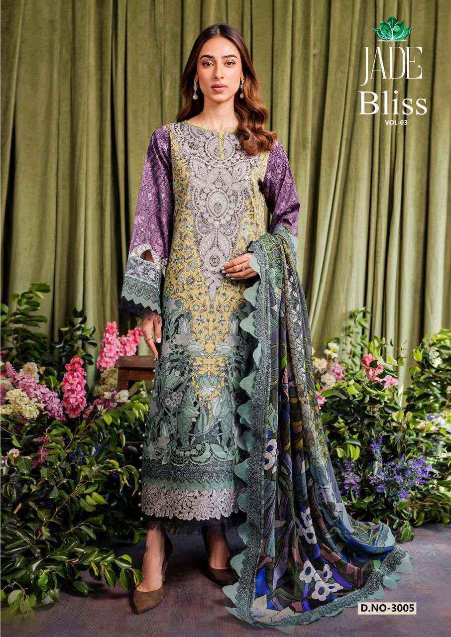 Nand Gopal Jade Bliss Vol 3 Cotton Dress Material 8 pcs Catalogue