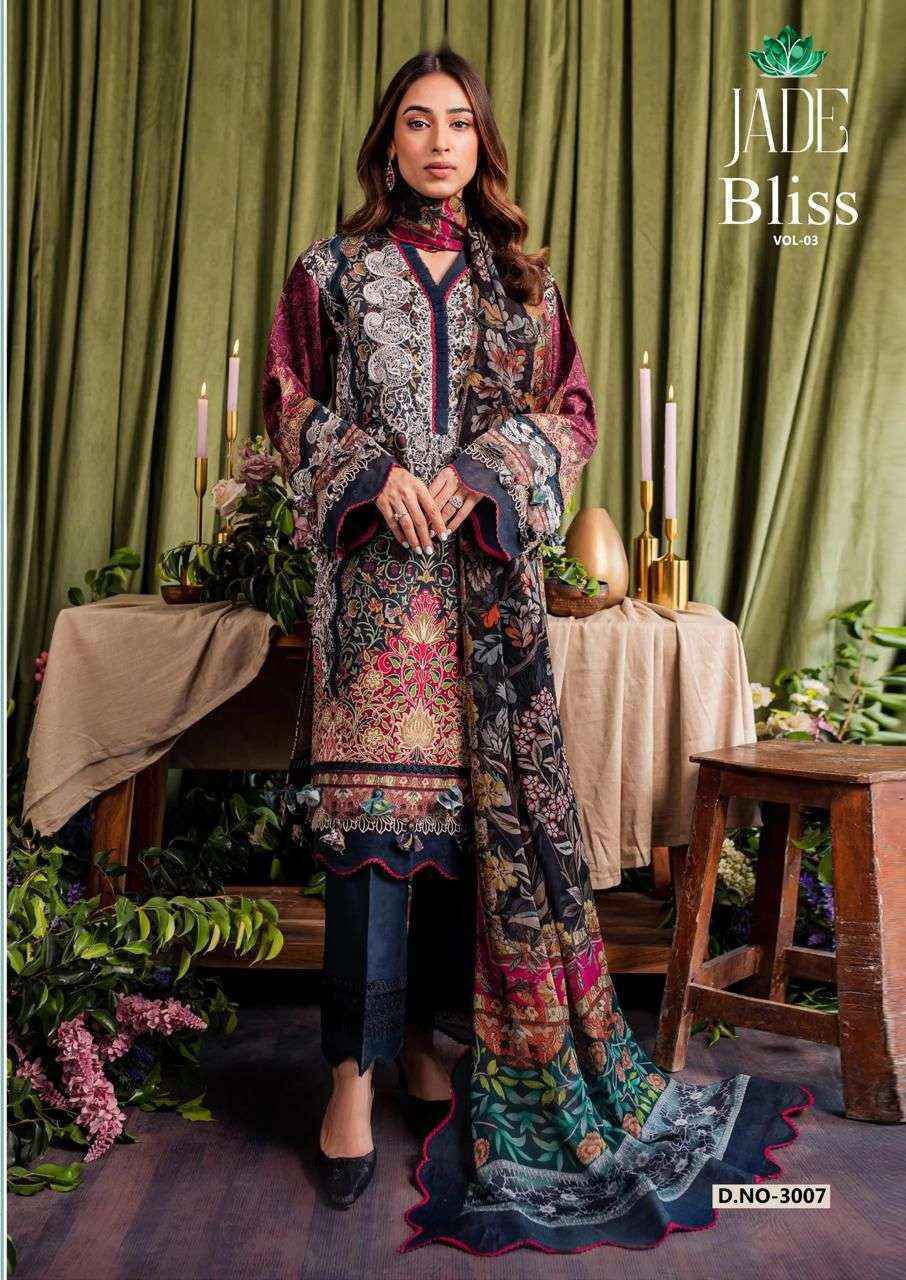 Nand Gopal Jade Bliss Vol 3 Cotton Dress Material 8 pcs Catalogue