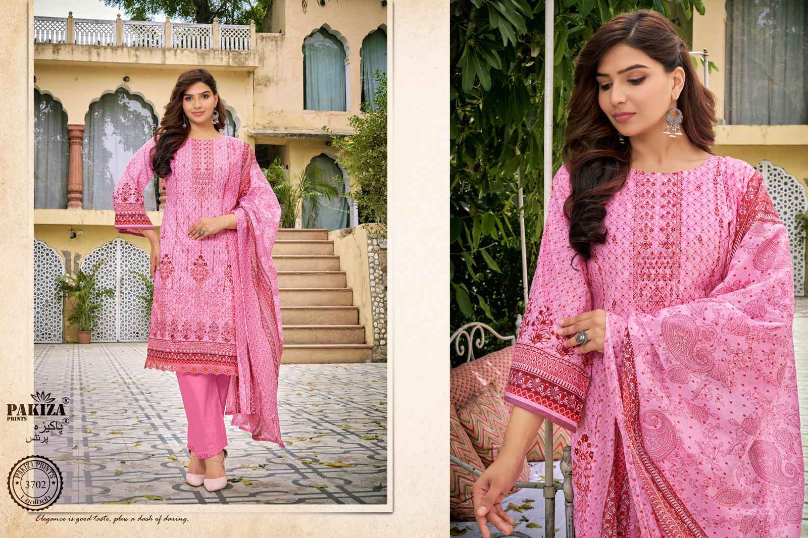 Pakiza Prints Laaibah Vol-37 Lawn Cotton Dress Material (10 Pc Catalouge)