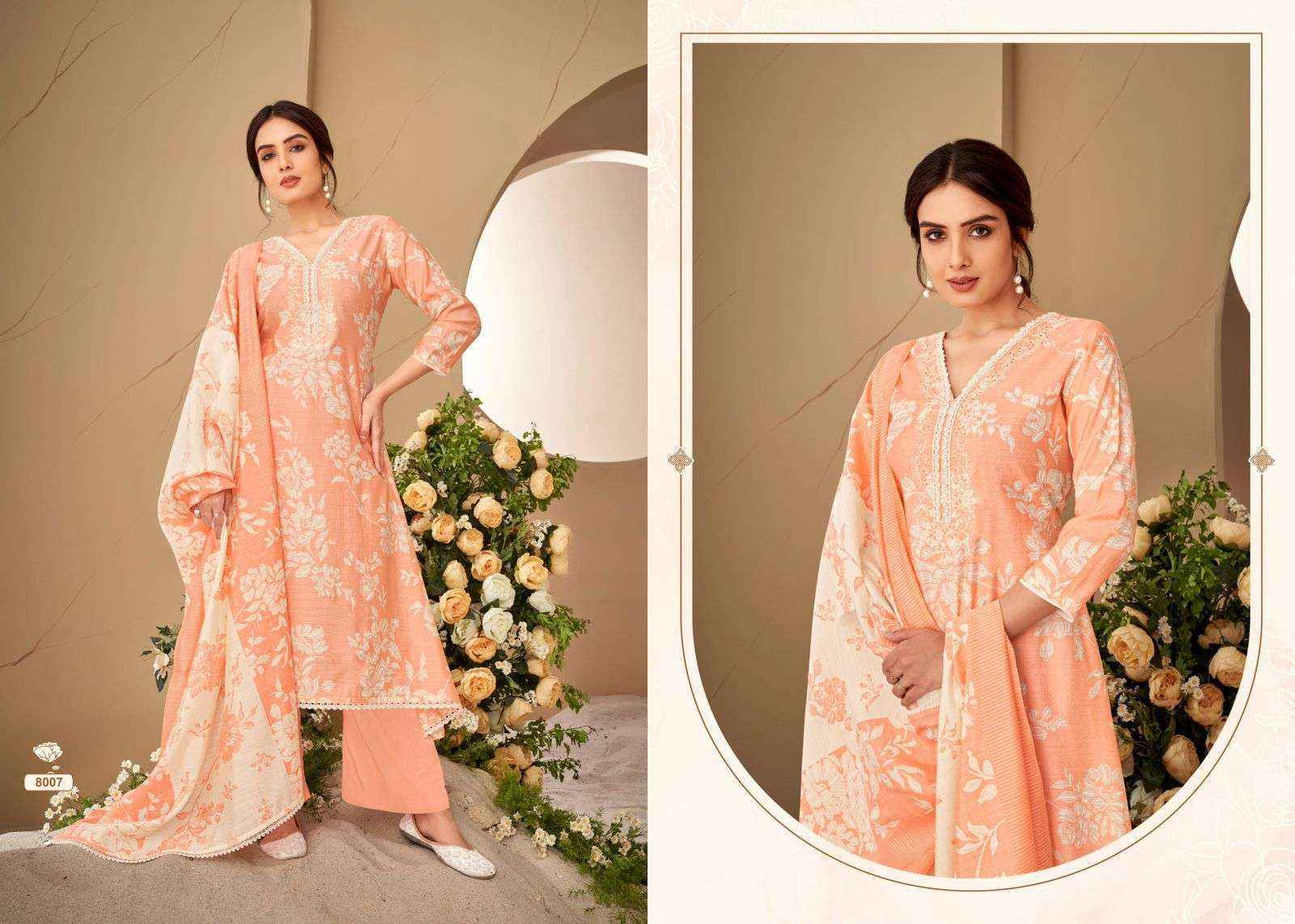 Salvi Fashion Selvina Silk Vol 8 Modal Silk Dress Material 8 pcs Catalogue