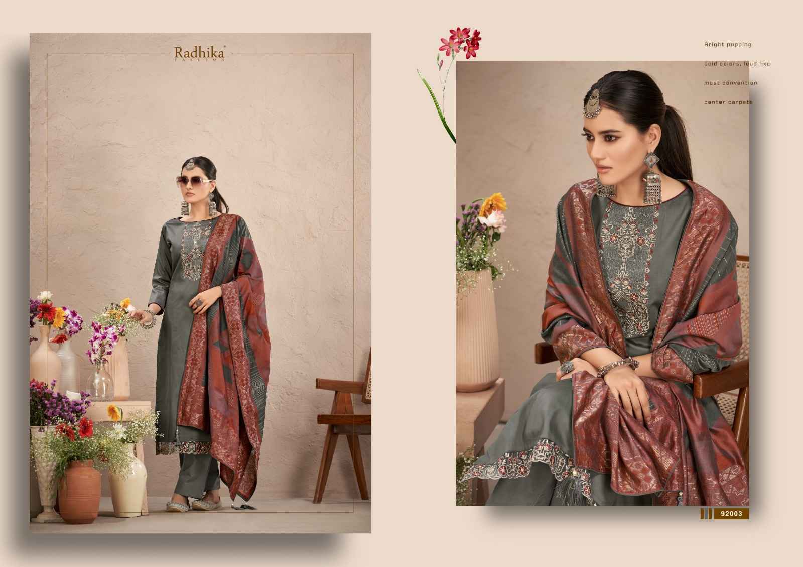 Azara Bibo Jaan Zam Cotton Dress Material (6 pc Cataloge)