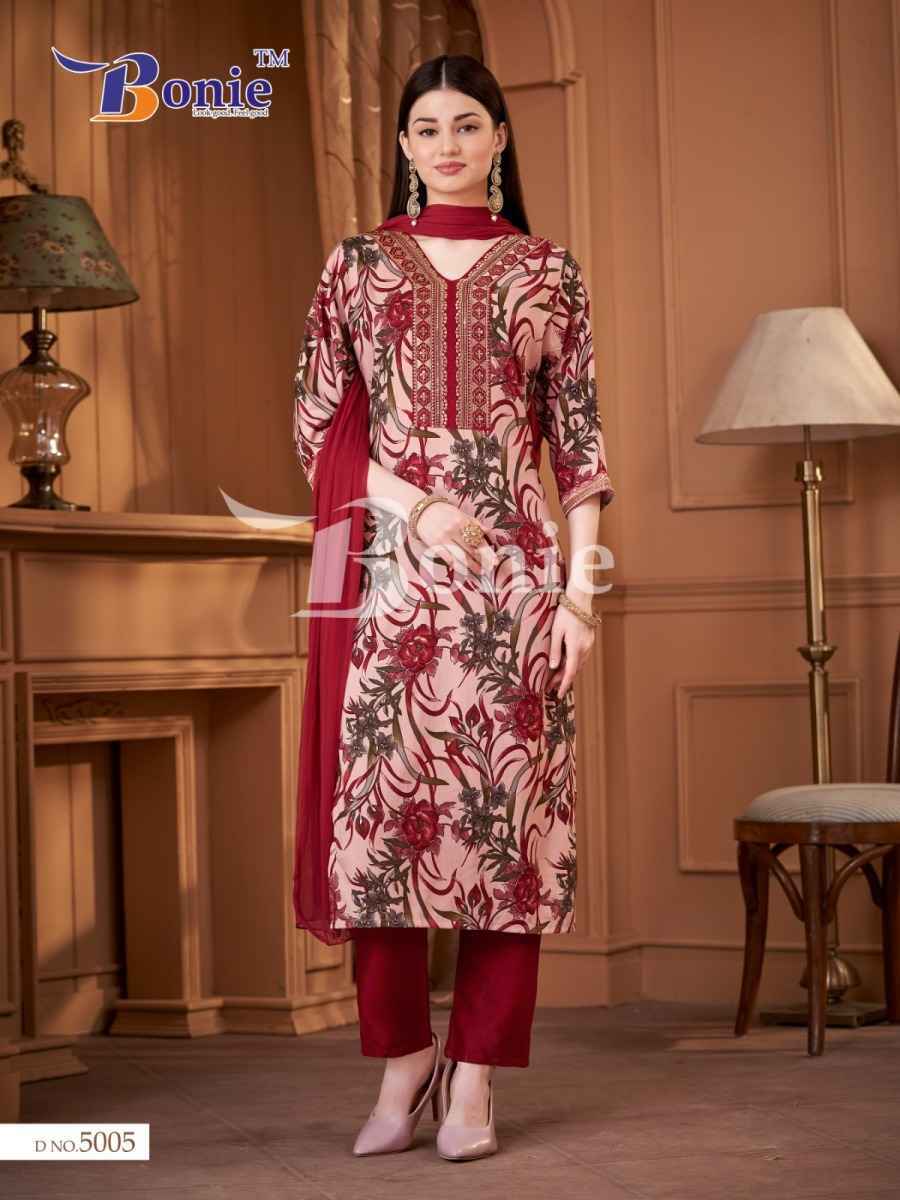 Bonie Kiara Vol 5 Rayon Kurti Combo 6 pcs Catalogue