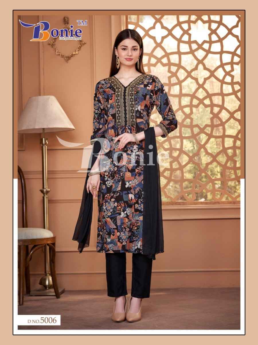 Bonie Kiara Vol 5 Rayon Kurti Combo 6 pcs Catalogue