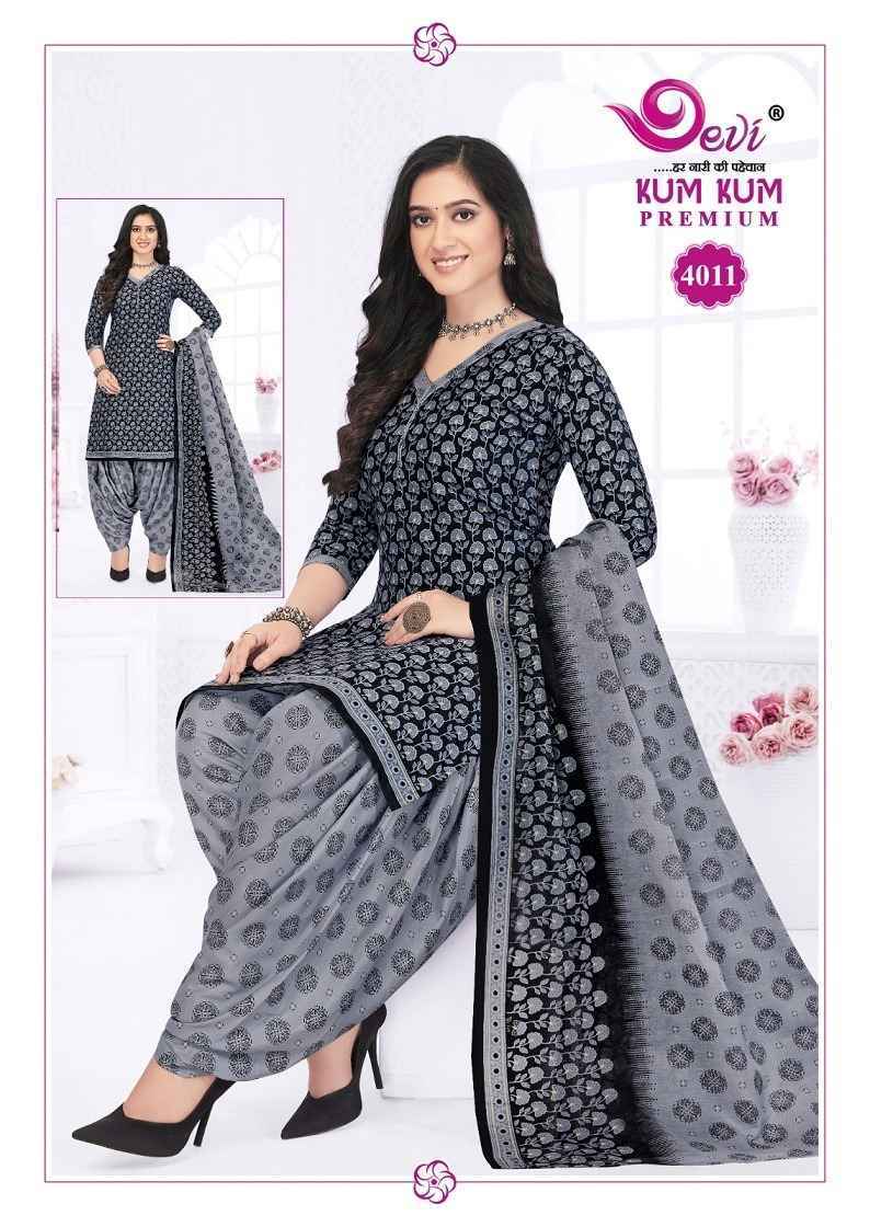 Devi Kum Kum Premium Vol-4 Cotton Readymade Suit (12 pcs Catalogue)