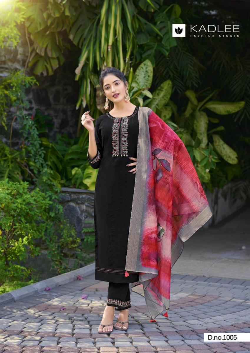 Kadlee Nazakat Viscose Readymade Suit (6 pcs Catalogue)