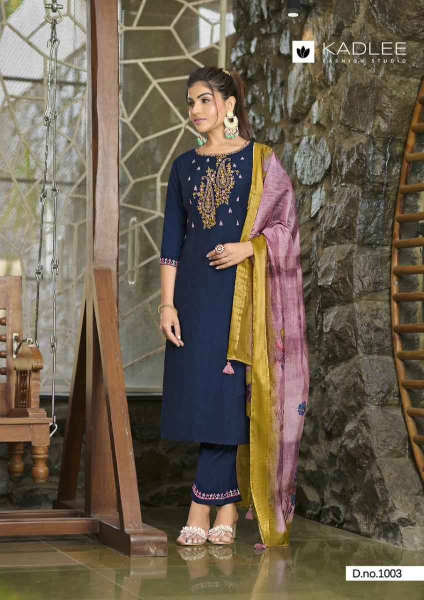 Kadlee Nazakat Viscose Readymade Suit (6 pcs Catalogue)