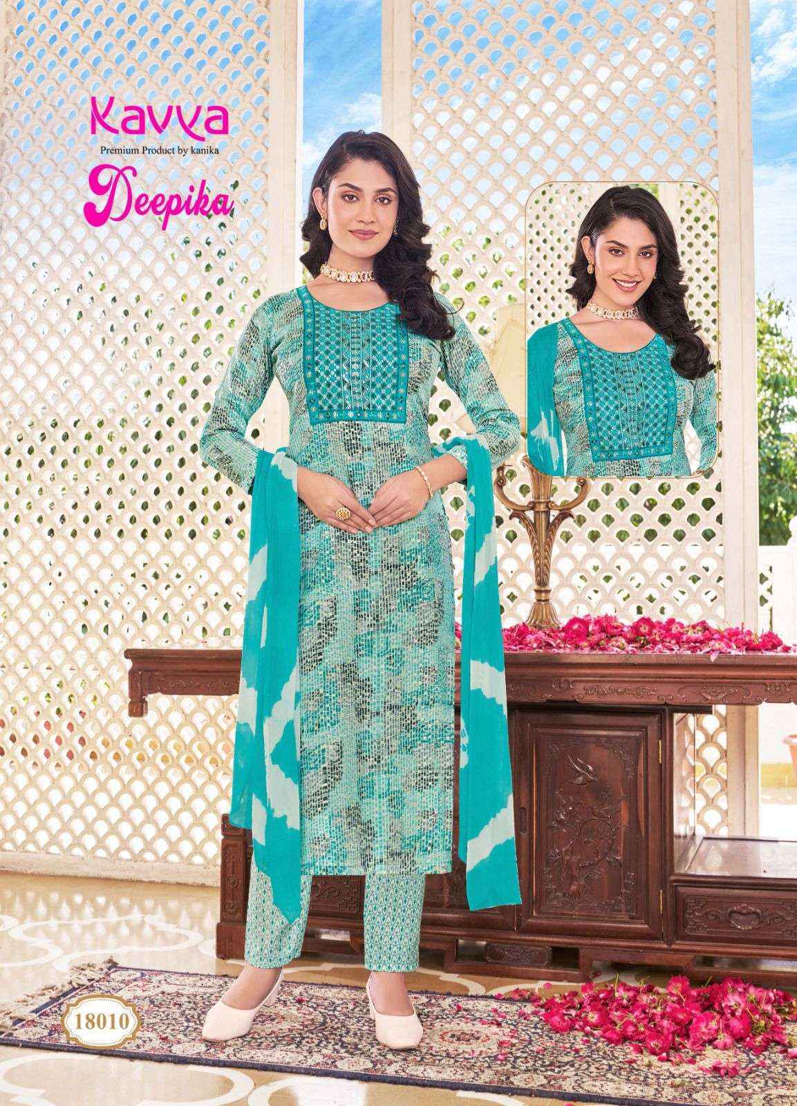 Kavya Deepika Vol 18 Capsule Kurti Combo 10 pcs Catalogue