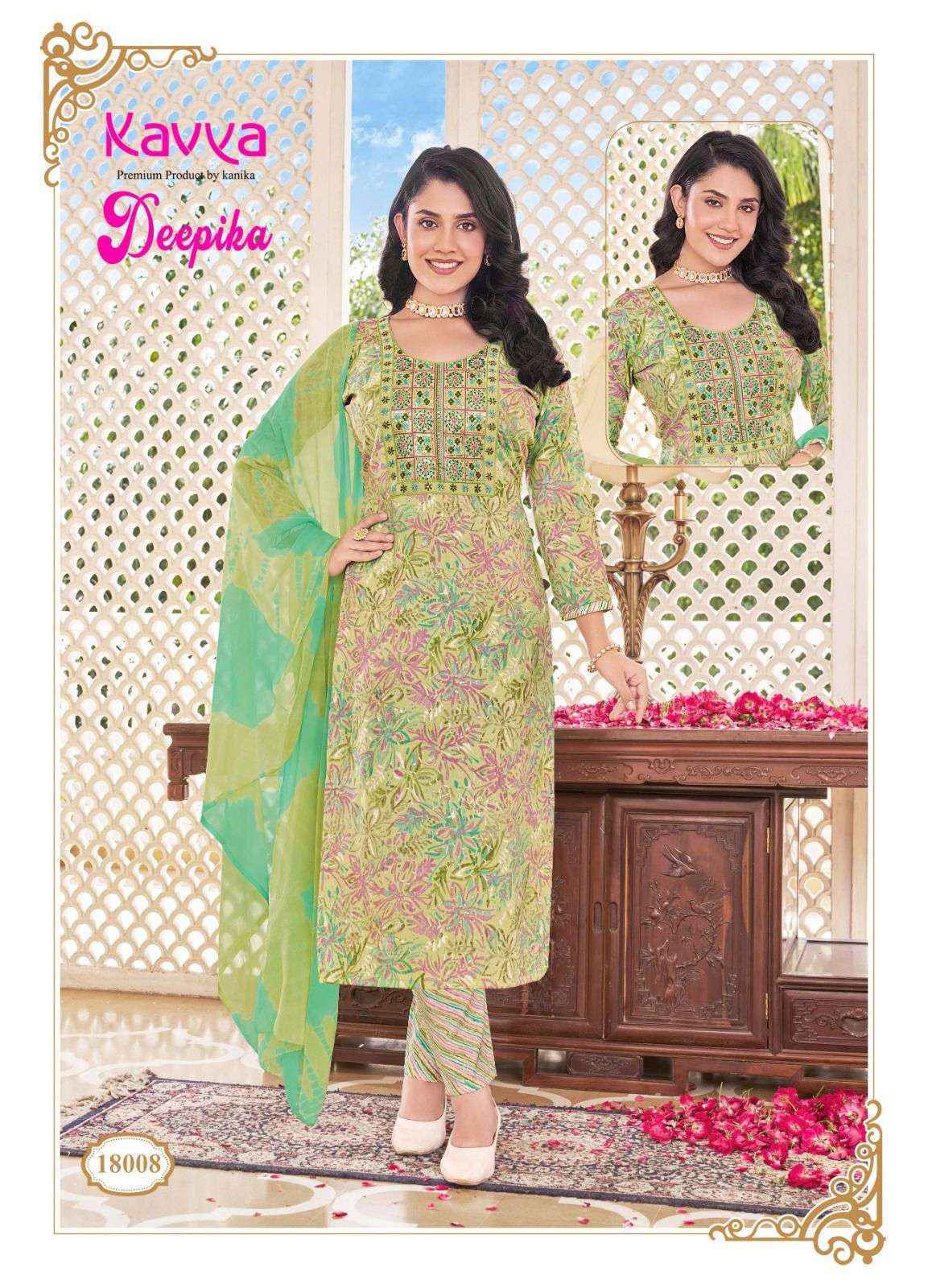 Kavya Deepika Vol 18 Capsule Kurti Combo 10 pcs Catalogue