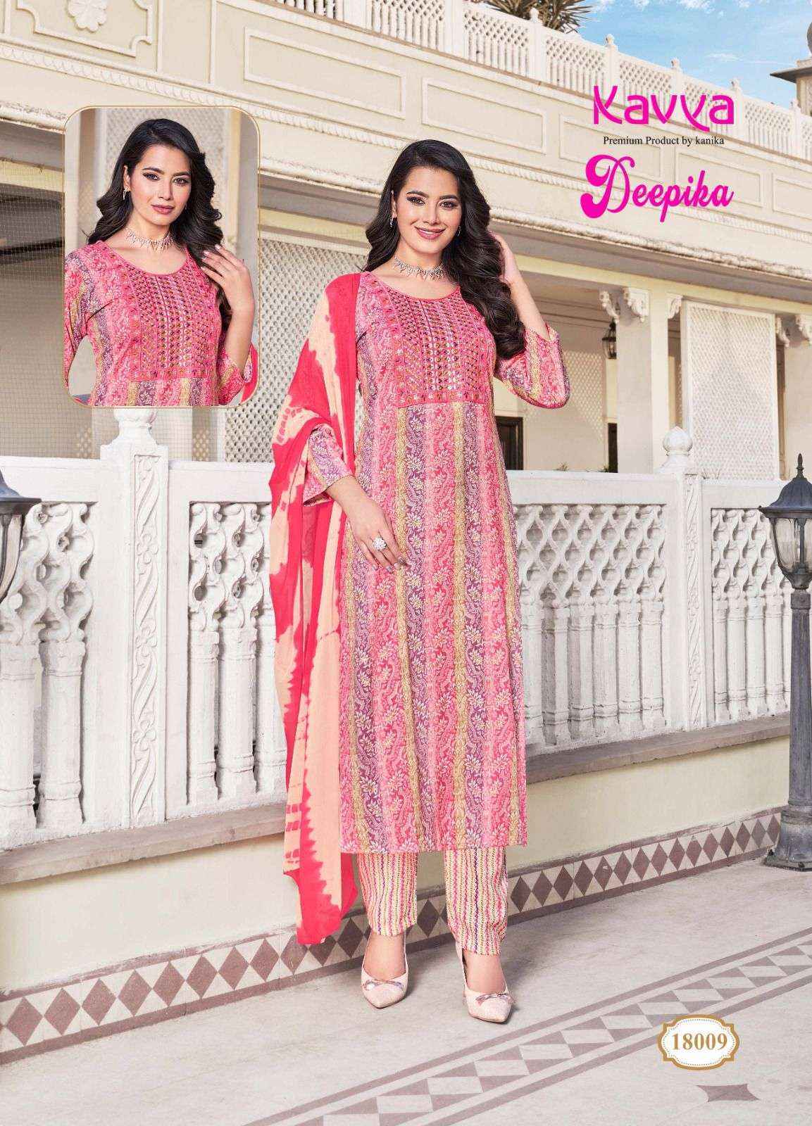 Kavya Deepika Vol 18 Capsule Kurti Combo 10 pcs Catalogue