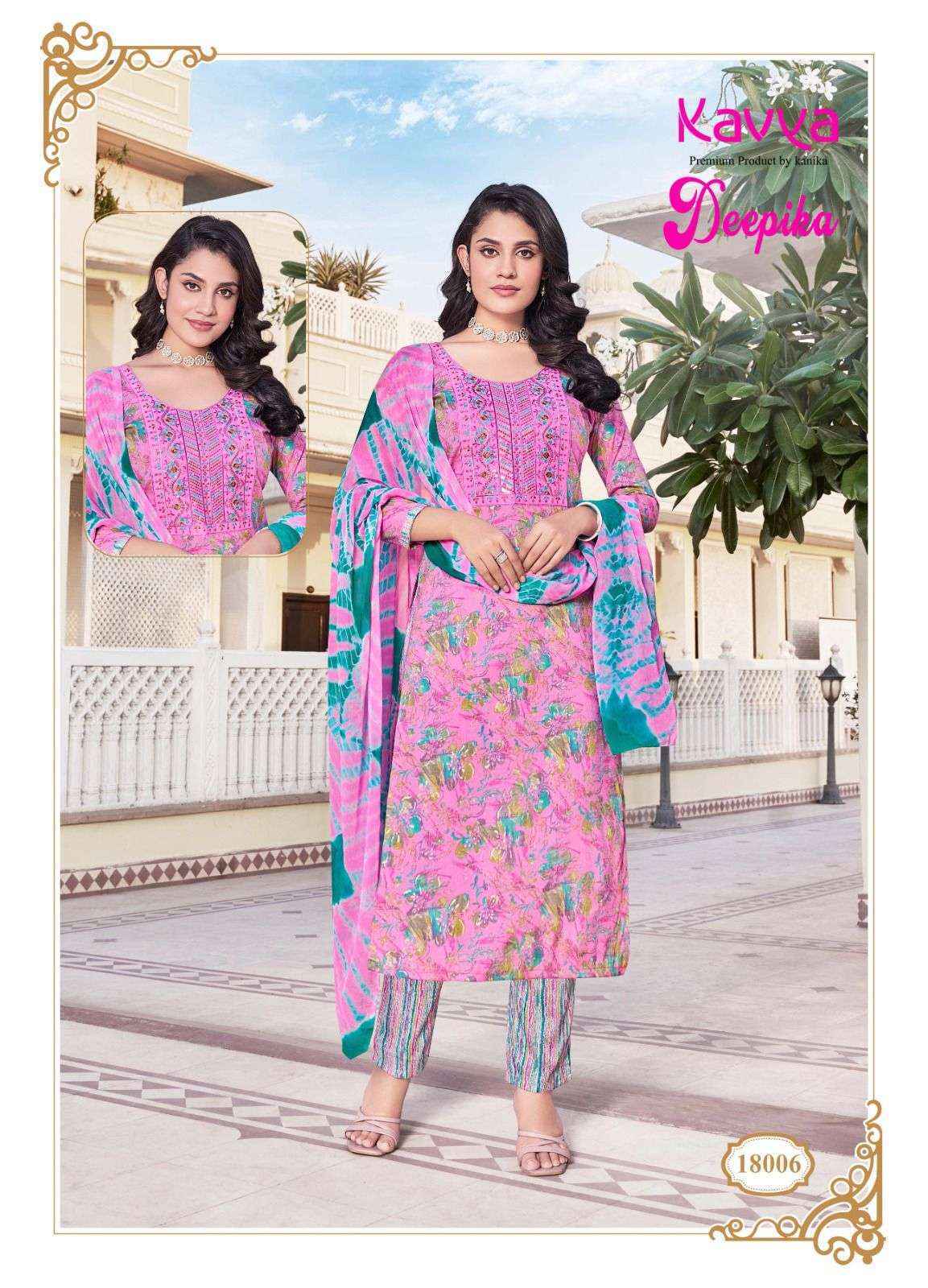 Kavya Deepika Vol 18 Capsule Kurti Combo 10 pcs Catalogue