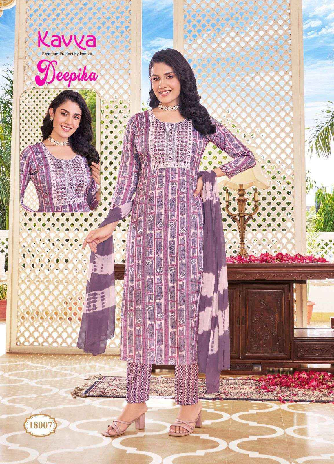 Kavya Deepika Vol 18 Capsule Kurti Combo 10 pcs Catalogue