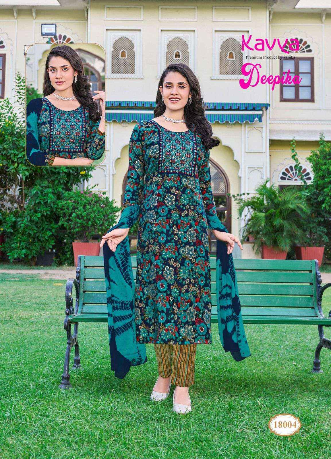 Kavya Deepika Vol 18 Capsule Kurti Combo 10 pcs Catalogue