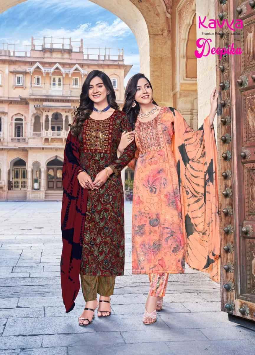 Kavya Deepika Vol-19 Cotton Readymade Suit (10 pcs Catalogue)