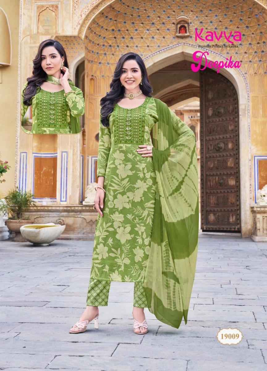 Kavya Deepika Vol-19 Cotton Readymade Suit (10 pcs Catalogue)