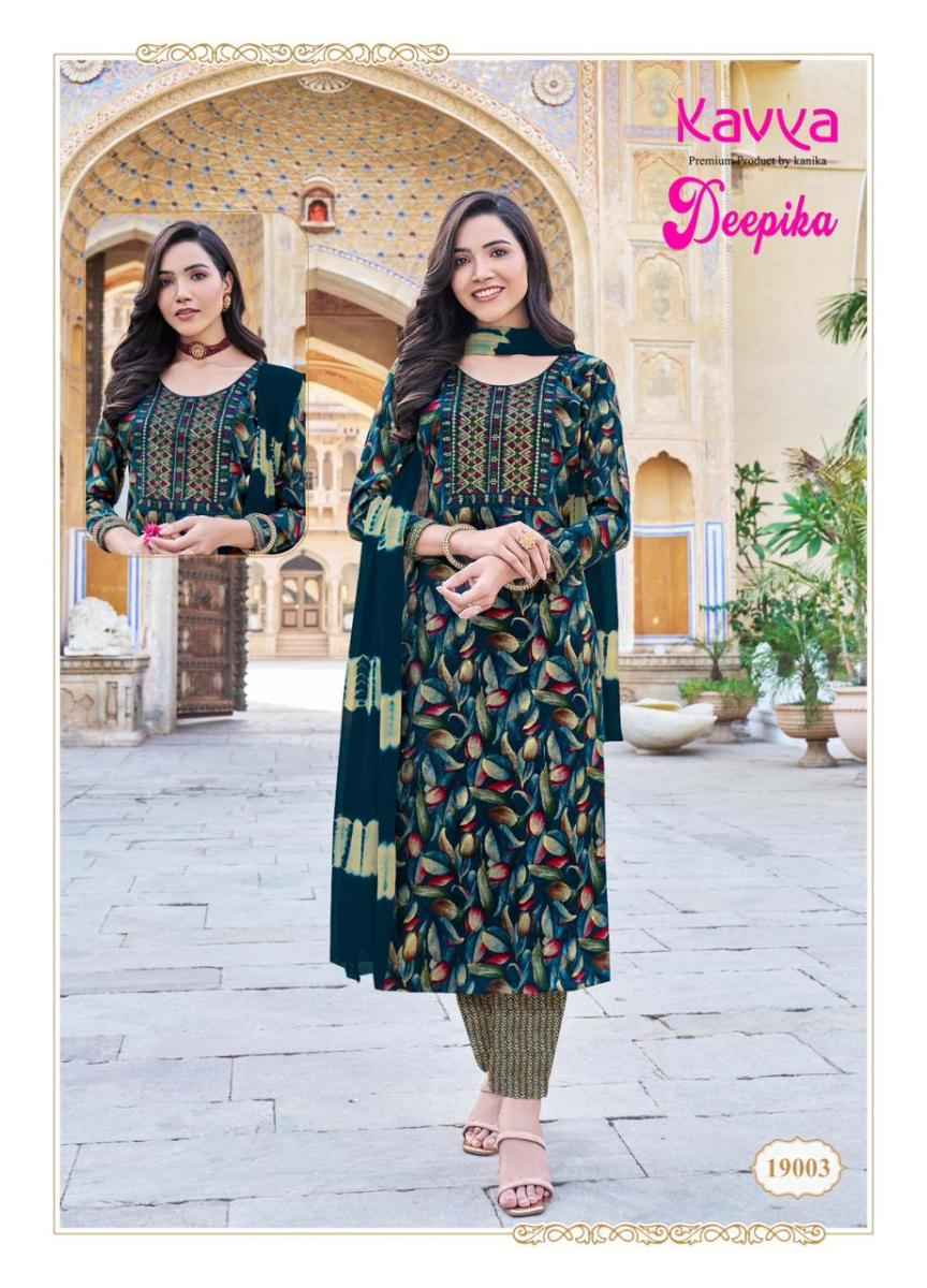 Kavya Deepika Vol-19 Cotton Readymade Suit (10 pcs Catalogue)