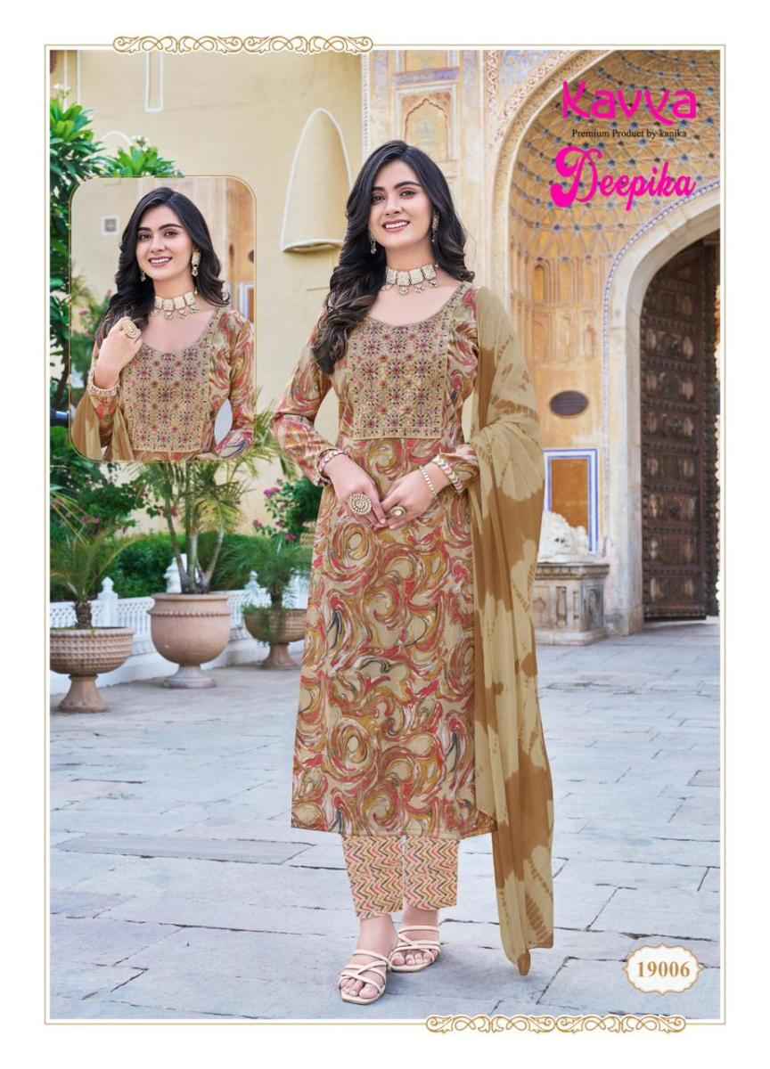 Kavya Deepika Vol-19 Cotton Readymade Suit (10 pcs Catalogue)