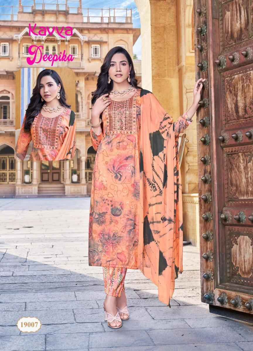 Kavya Deepika Vol-19 Cotton Readymade Suit (10 pcs Catalogue)