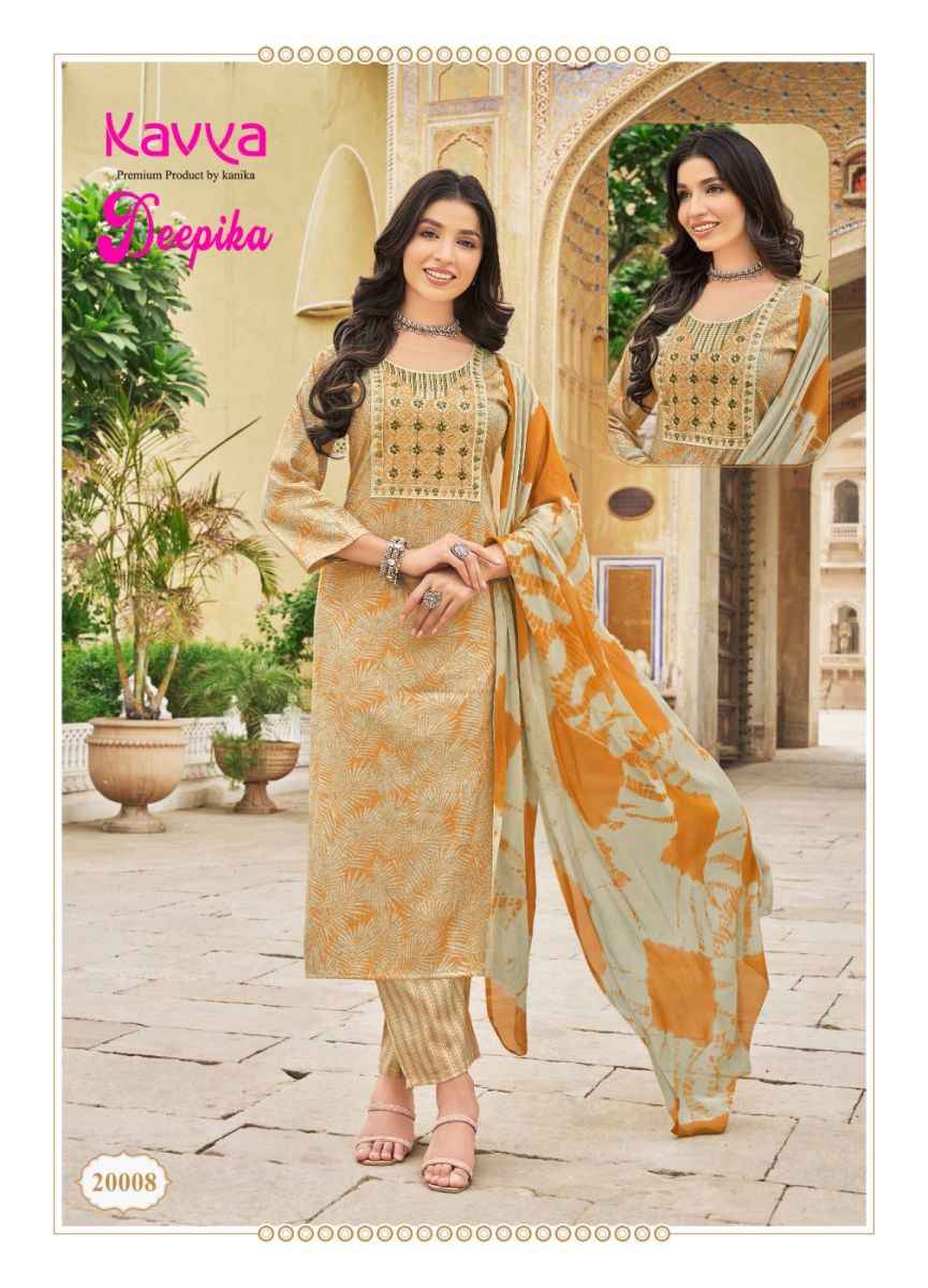 Kavya Deepika Vol-20 Cotton Readymade Suit (10 pcs Catalogue)