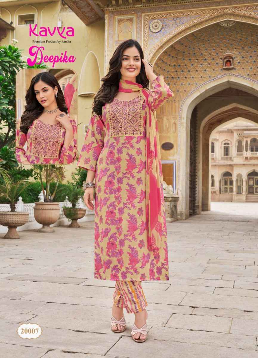 Kavya Deepika Vol-20 Cotton Readymade Suit (10 pcs Catalogue)