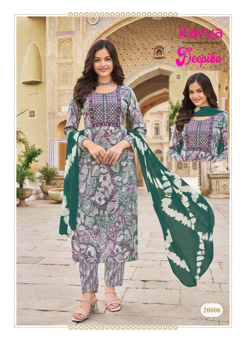 Kavya Deepika Vol-20 Cotton Readymade Suit (10 pcs Catalogue)