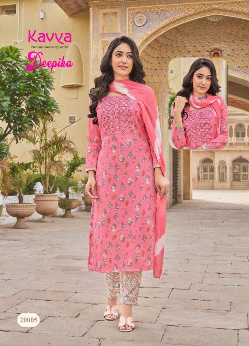 Kavya Deepika Vol-20 Cotton Readymade Suit (10 pcs Catalogue)