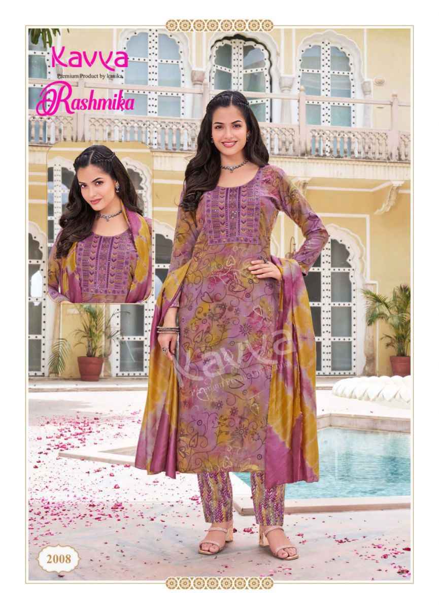 Kavya Rashmika Vol-2 Rayon Readymade Suit (10 pcs Catalogue)