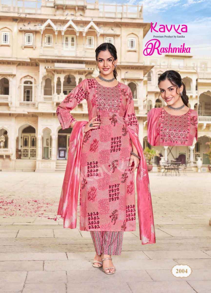 Kavya Rashmika Vol-2 Rayon Readymade Suit (10 pcs Catalogue)